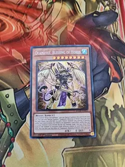Duamutef, Blessing of Horus AGOV-EN012 Secret Rare 1st Edition NM Yugioh - Image 1