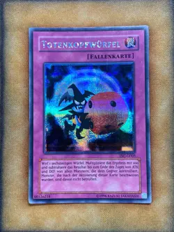 Yugioh Skull Dice TSC-003 TSC-G003 Parallel Secret Rare GERMAN LP - Image 1