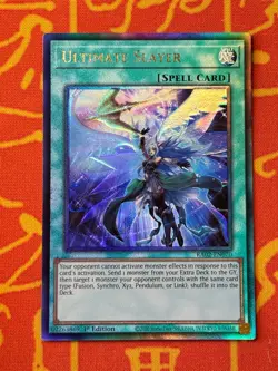 YUGIOH ULTIMATE SLAYER ULTIMATE RARE NM RA02-EN070 - Image 1