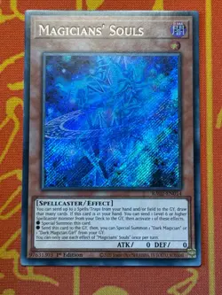 YUGIOH MAGICIANS' SOULS SECRET RARE NM RA02-EN014 - Image 1