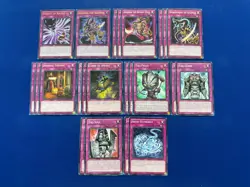 Yu-Gi-Oh! - Odion's Complete Temple of the Kings & Serket & Apophis Trap Deck - Image 5