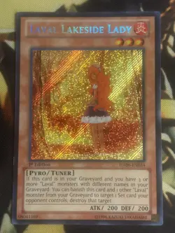 Yugioh: Laval Lakeside Lady - HA06-EN034 - Secret Rare - 1st Edition - MP - Image 1