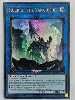 Yu Gi Oh - WISU-EN022 Rock Of The Vanquisher - Ultra Rare - Image 1
