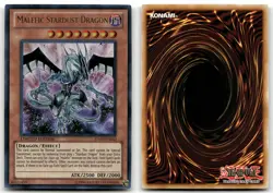 Malefic Stardust Dragon JUMP-EN043 | Ultra Rare Limited Edition | NM | Yugioh - Image 3
