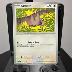 Slakoth - 145/191 - Pokemon Surging Sparks 2024 - Common Card NM - Image 1