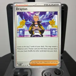 Drayton - 174/191 - Pokemon Surging Sparks 2024 - Uncommon Card NM - Image 1