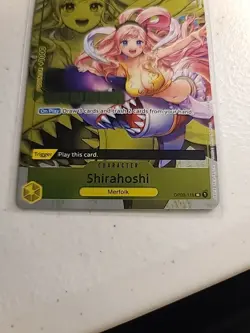 Shirahoshi (Winner Pack Vol. 6) OP03-116 One Piece Promotion Cards Foil - Image 3