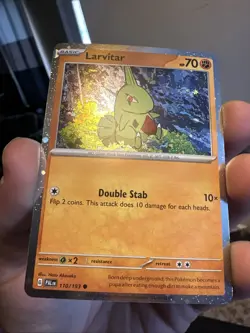 Pokemon TCG Larvitar + Pupitar + Tyranitar COSMO FOIL PROMO Cards NM/M - Image 2
