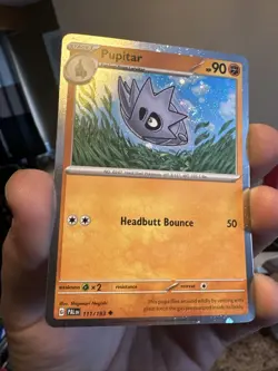 Pokemon TCG Larvitar + Pupitar + Tyranitar COSMO FOIL PROMO Cards NM/M - Image 3