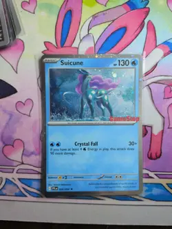 Suicune GameStop Stamped Promo Pokemon Card Near Mint Never Played NM Condition - Image 1