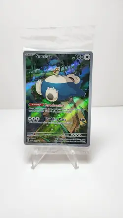 Snorlax 051 SVP: Scarlet & Violet 151 Promo Card Holo Black Star NM SEALED!! - Image 1