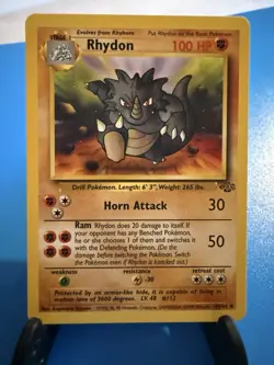 Rhydon 45/64 Jungle Wotc Vintage Pokemon Card - NM - Combined Postage - Image 1