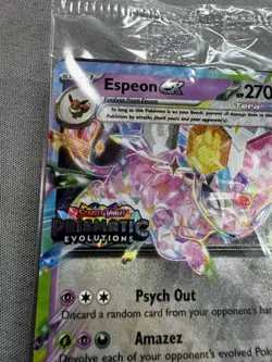 Pokemon TCG Espeon EX Prismatic Evolutions Promo Card 034/131 Stamped Sealed - Image 3