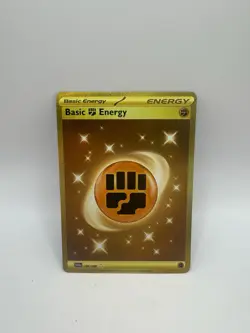 Basic Fighting Energy #258 2023 Scarlet - Violet Hyper Rare Pokemon Card - Image 1