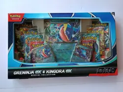 Pokemon Trading Card Game Greninja ex and Kingdra ex Special Collection Box - Image 1
