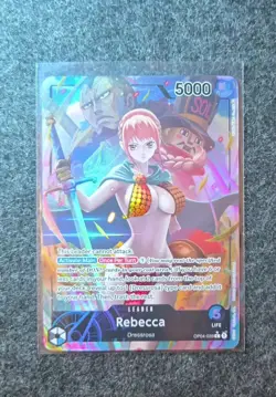 Rebecca Alt Art Card OP04-039 Leader Kingdoms Intrigue One Piece TCG - English - Image 2