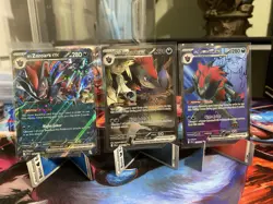 N'S ZOROARK EX 185/159 Secret Rare Pokemon Journey Together Card 2025 - Image 1