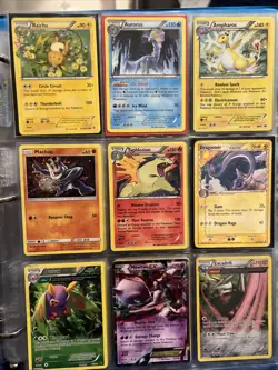 Mid Era/Vintage Pokemon Card Collection 90 Cards binder not included - Image 3