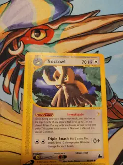 2003 Pokemon TCG Card - Skyridge #40/144 Noctowl - Light Play LP - Image 2