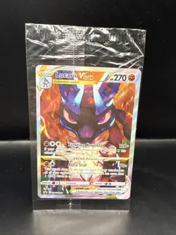 Pokemon TCG Lucario VSTAR SWSH291 Sword & Shield Crown Zenith Sealed Promo Card - Image 2