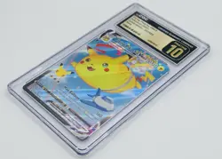 CGC 10 PRISTINE Flying Pikachu VMAX 2021 Celebrations 007/025 Holo Pokemon Card - Image 3