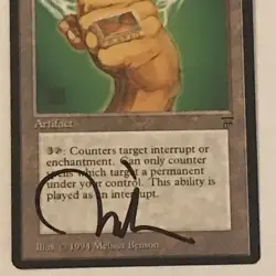 MTG ARTIST PROOF - LEGENDS RING OF IMMORTALS AP CARD - MELISSA BENSON SIGNED - Image 3