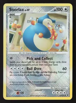 Snorlax - 33/111 (League Promo) Promo League & Championship Cards 033/111 NM - Image 1