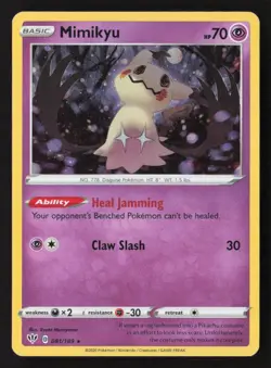 Mimikyu - (Cosmos Holo) Promo Miscellaneous Cards & Products 081/189 NM - Image 1