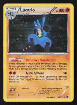 Lucario - (Cosmos Holo) Promo Miscellaneous Cards & Products 080/113 NM - Image 1
