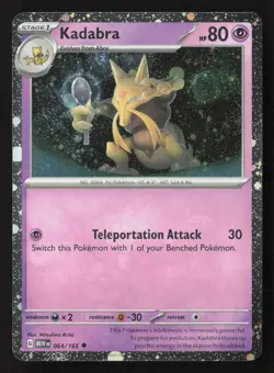 Kadabra - (Cosmos Holo) Promo Miscellaneous Cards & Products 064/165 NM - Image 1