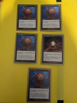 Thran Dynamo x4 & Worn World PowerstoneChampionship Gold Border: Tokyo MTG Card - Image 1