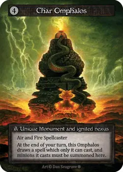 Sorcery: Contested Realm Char Omphalos Unique Regular NM (GT) - Image 1
