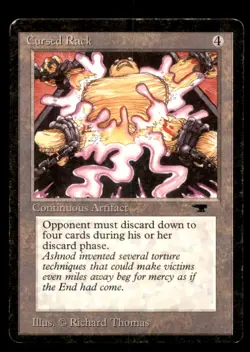 MTG Cursed Rack LP Light Play Antiquities [4976] - Image 1