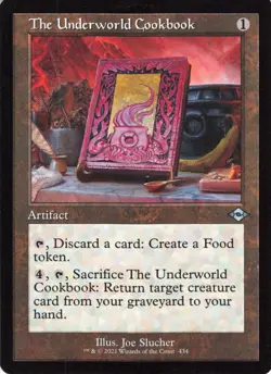 The Underworld Cookbook (Retro Frame) U MH2 Modern Horizons 2 Artifact 434 LP-NM - Image 1