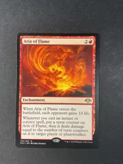 Aria of Flame - Modern Horizons - Magic the Gathering - MTG - Image 1