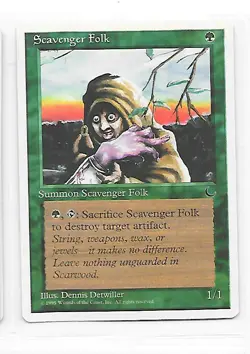 SCAVENGER FOLK - MAGIC the GATHERING - Image 1
