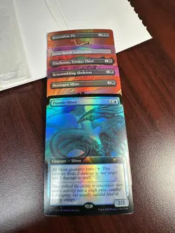 MTG Bad To The Bones Secret Lair FOIL Edition opened w envelope - Image 1