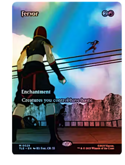 Fervor - Foil - Borderless Avatar MTG - Image 1