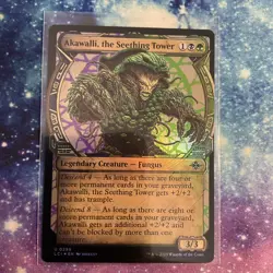 Akawalli, the Seething Tower (FOIL) x1 - MTG The Lost Caverns of Ixalan LCI #298 - Image 1