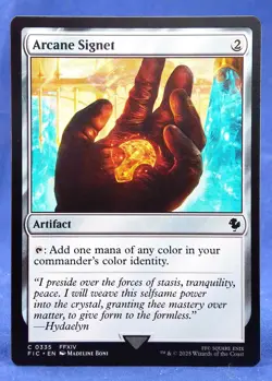 Arcane Signet (0335) - MTG - Commander: Final Fantasy - Excellent NM - Image 1