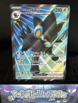 Pokemon Card Luxray ex 195/167 Twilight Masquerade Full Art Ultra Rare NM - Image 1
