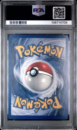 2000 Pokemon ITALIAN Unlimited Fossil Kabutops Holo 9/62 PSA 7 NM - Image 2