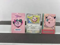 Pokemon Lot of Cards and Stickers Jigglypuff #39 Jigglypuff Only Lot of 19 - Image 2