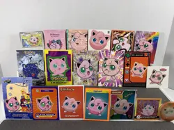 Pokemon Lot of Cards and Stickers Jigglypuff #39 Jigglypuff Only Lot of 19 - Image 4