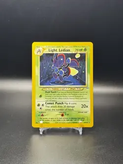 POKEMON WOTC NEO DESTINY UNL. #24 LIGHT LEDIAN RARE - NM - Image 1