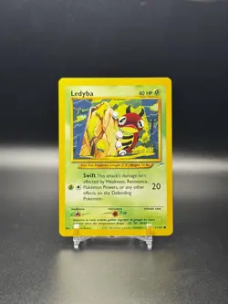 POKEMON WOTC NEO DESTINY UNL. #71 LEDYBA COMMON - NM - Image 1