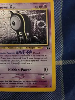 Pokemon Unknown A Neo Discovery 14/75 Holo - Image 4