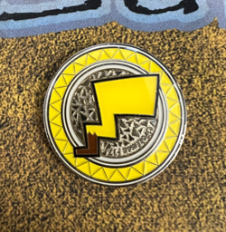 Pokemon 2017 XY Premium Trainer's Collection Metal Pikachu Coin ONLY!! - Image 2