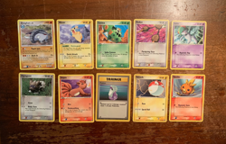 10 VINTAGE Pokemon Cards from Various Classic Sets!! - Image 1