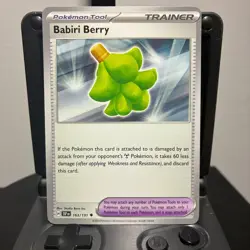 Babiri Berry - 163/191 - Pokemon Surging Sparks 2024 - Uncommon Card NM - Image 1